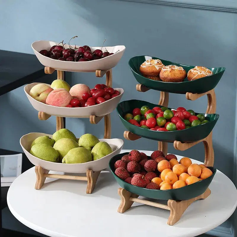 Durable metal construction of FreshNest fruit stand for long-lasting use