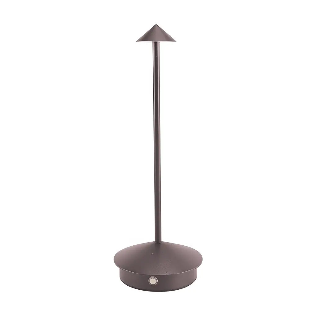 Elegant design of GlowMushroom lamp with smooth, rounded mushroom cap diffuser