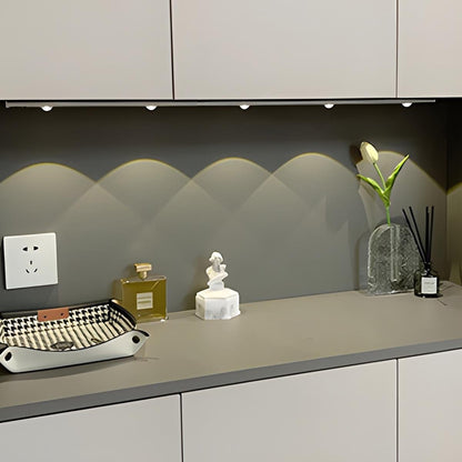 Intelligent Cat Eye Dimmable Motion Sensor Wireless LED Cabinet Light Rechargeable