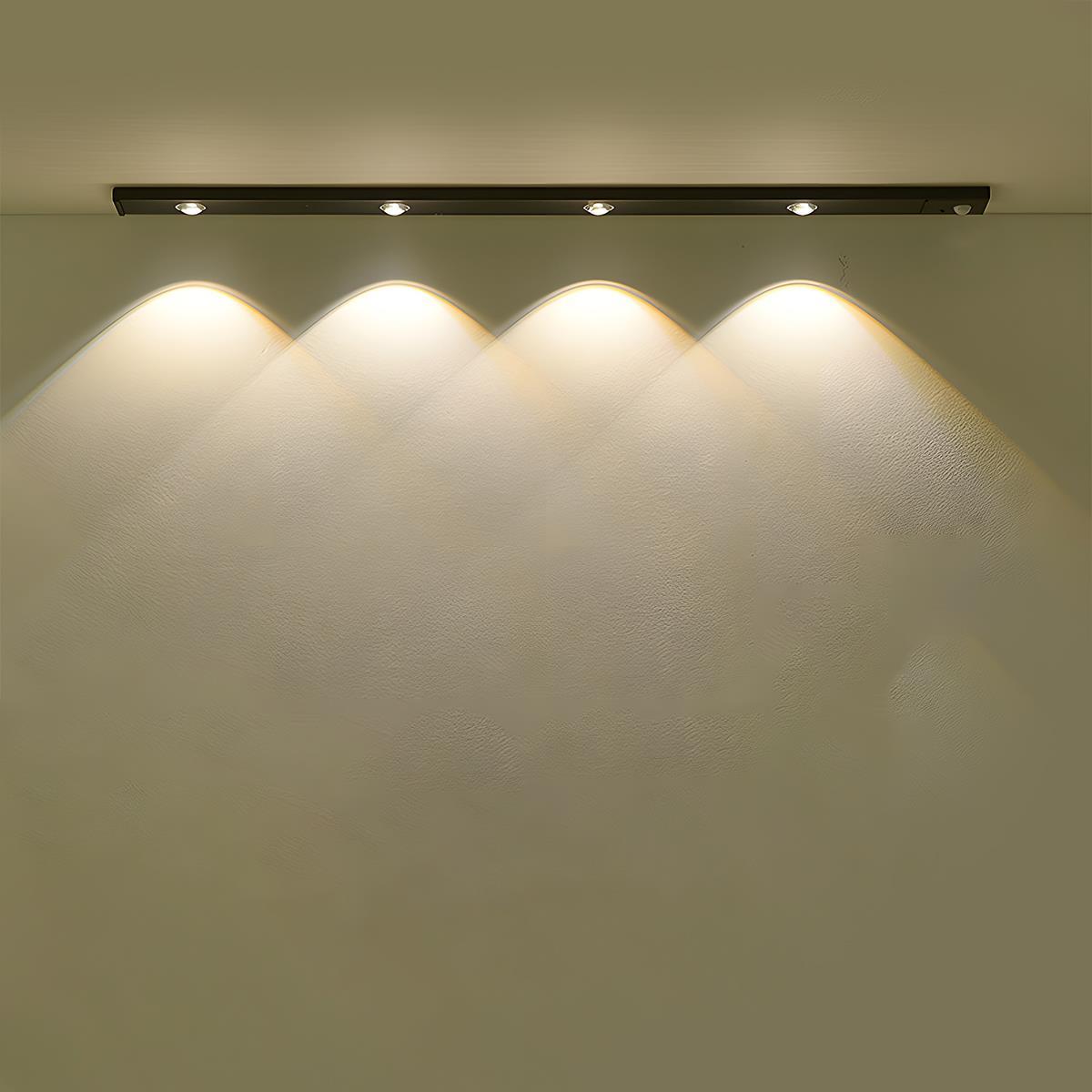 Intelligent Cat Eye Dimmable Motion Sensor Wireless LED Cabinet Light Rechargeable