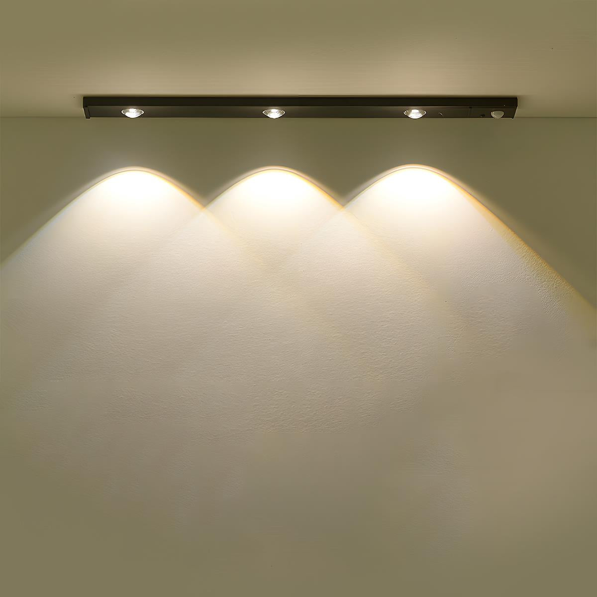 Intelligent Cat Eye Dimmable Motion Sensor Wireless LED Cabinet Light Rechargeable