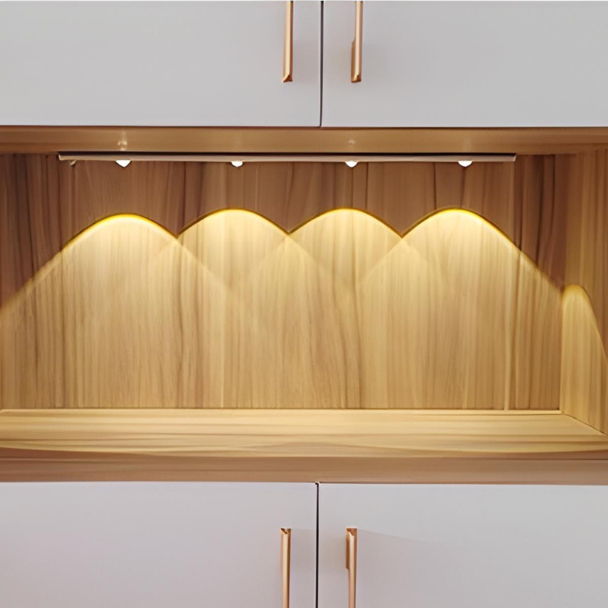 Intelligent Cat Eye Dimmable Motion Sensor Wireless LED Cabinet Light Rechargeable