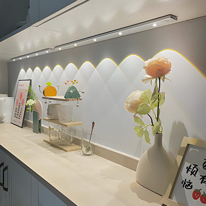 Intelligent Cat Eye Dimmable Motion Sensor Wireless LED Cabinet Light Rechargeable