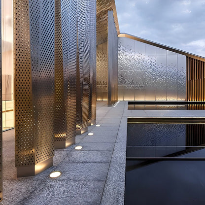 LED Deck Stair Lights Plug In Outdoor Step Lights Recessed In-ground 8 Pcs