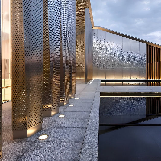 LED Deck Stair Lights Plug In Outdoor Step Lights Recessed In-ground 8 Pcs