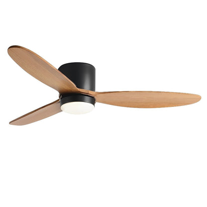 LED Inverter Silent White Low Floor DC Motor Simple Ceiling Fan Light
