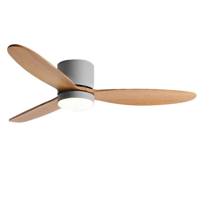 LED Inverter Silent White Low Floor DC Motor Simple Ceiling Fan Light