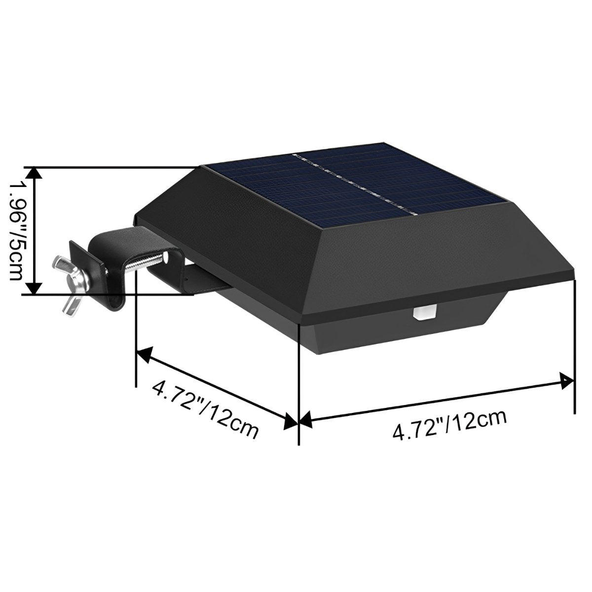 LED Square Waterproof Solar Outdoor Wall Lights