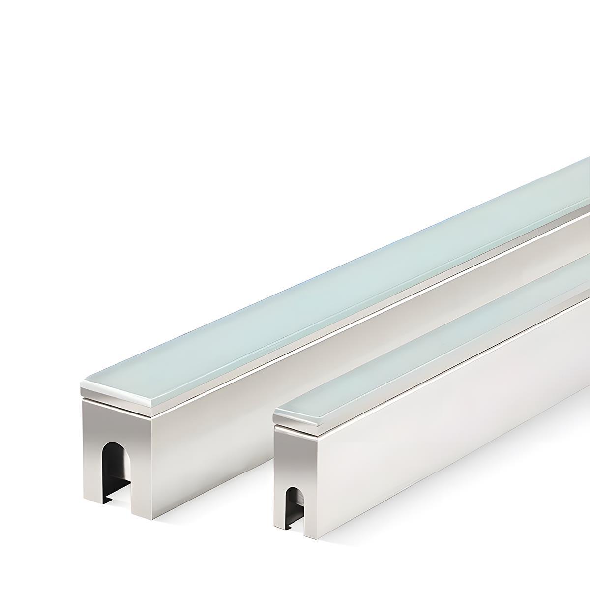 Low Voltage Waterproof Outdoor In Ground LED Strip Lights 39.37'' Stainless Steel