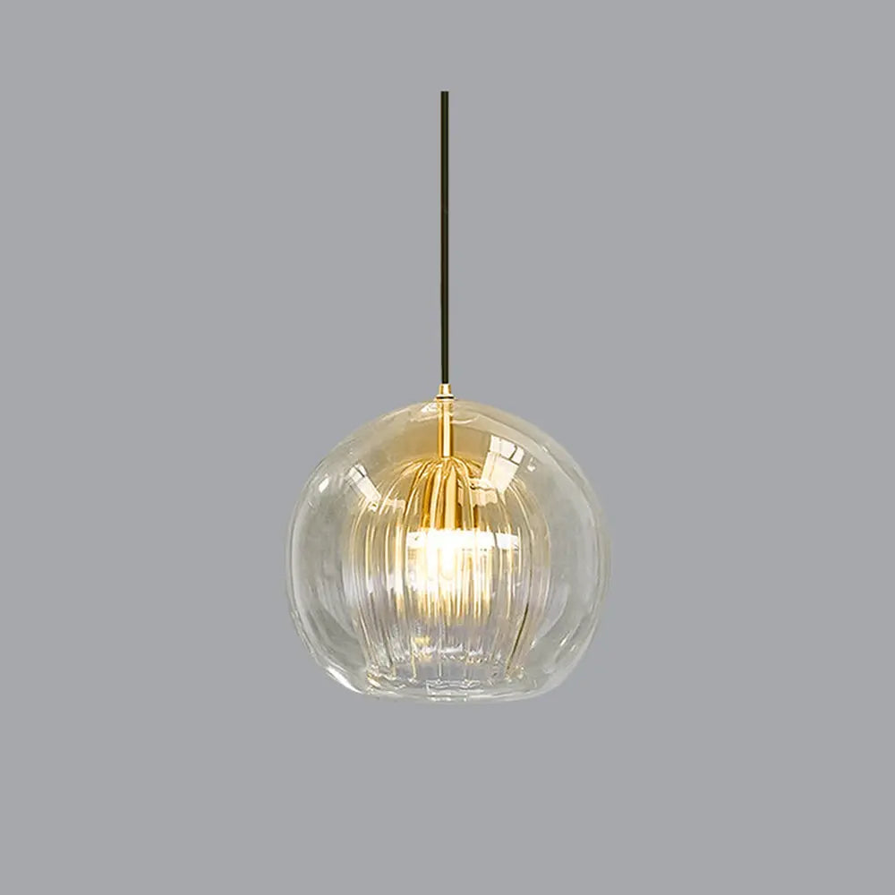 LumiaAmber pendant light with soft amber glow ideal for cozy spaces