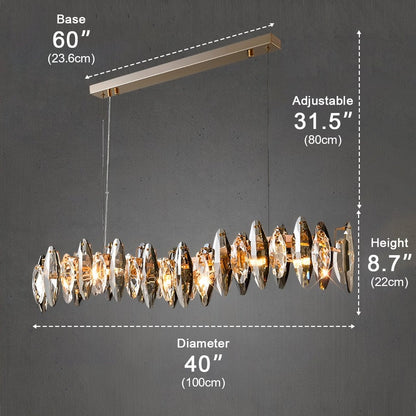 Luxury LED lighting Crystal Chandelier