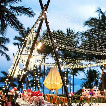 12V Low Voltage Luxury Waterproof Outdoor Crystal Chandeliers