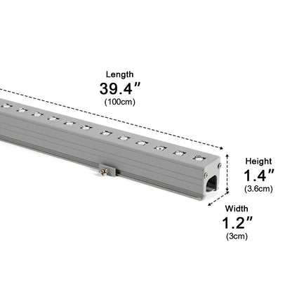 Minimalist Linear Splicing Waterproof DC24V Outdoor LED Strip Lights