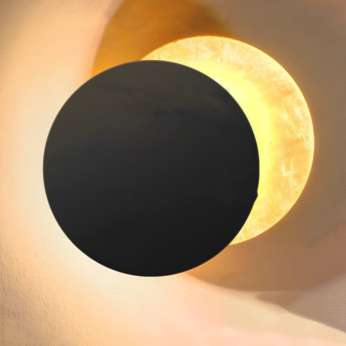 Minimalist Moon Eclipse Creative Wall Sconce
