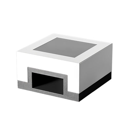 Minimalist Square Waterproof LED Black Modern Post Caps Lights