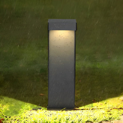 Waterproof Aluminum LED Black Modern Outdoor Pathway Walky Lawn Lights