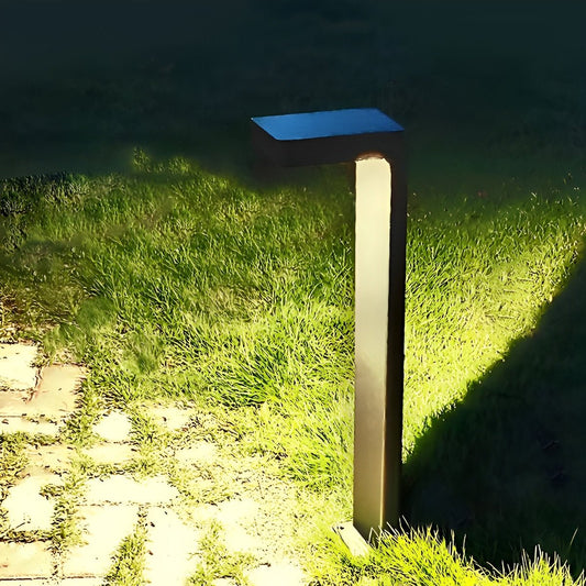 Waterproof Aluminum LED Black Modern Outdoor Pathway Walky Lawn Lights