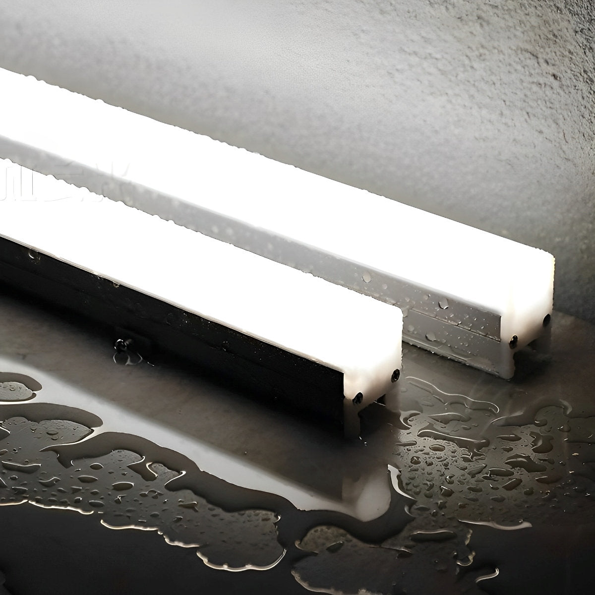 Minimalist Waterproof  White Modern LED Linear Lights Recessed light