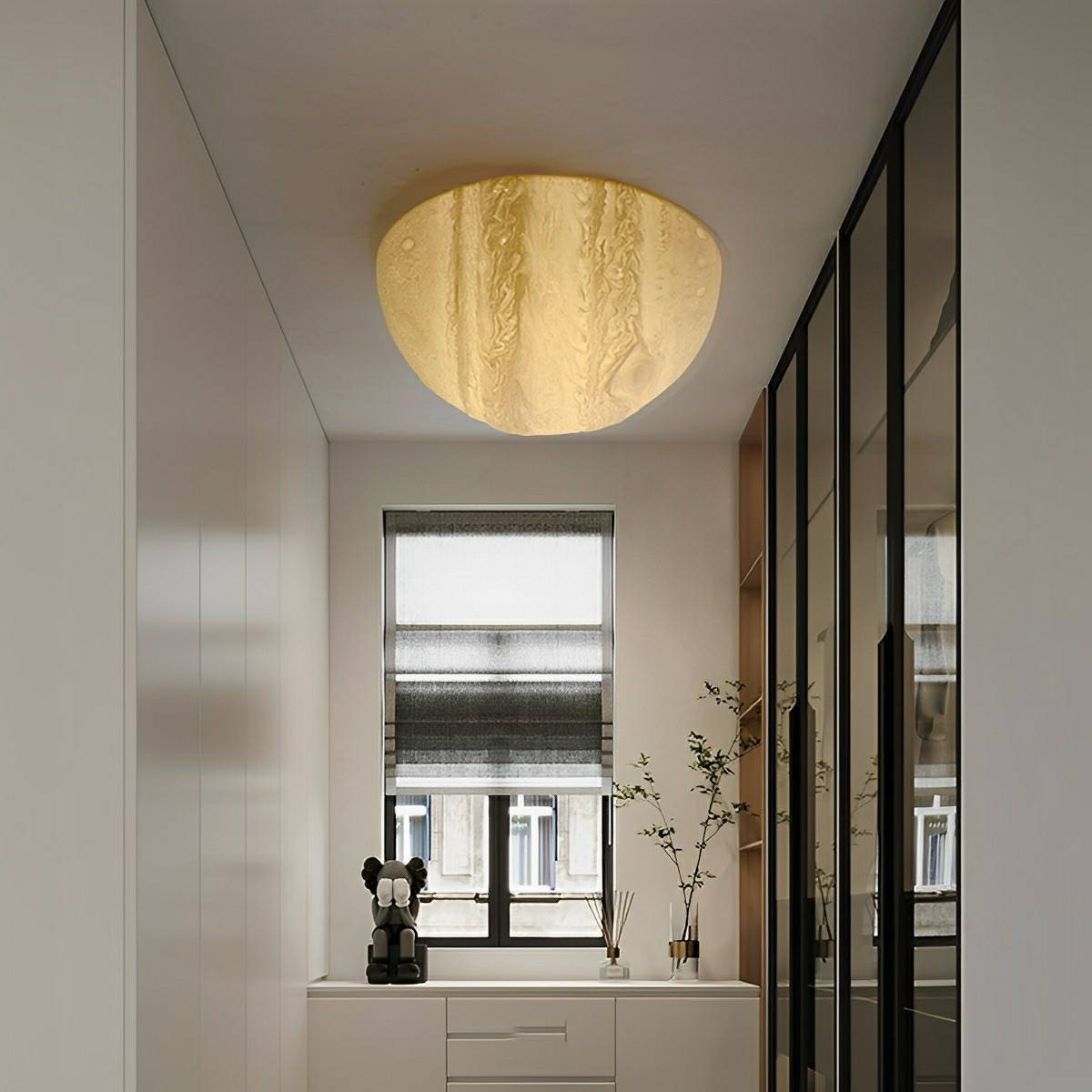 Modern 3D Moon Jupiter Planet LED Wall Sconces