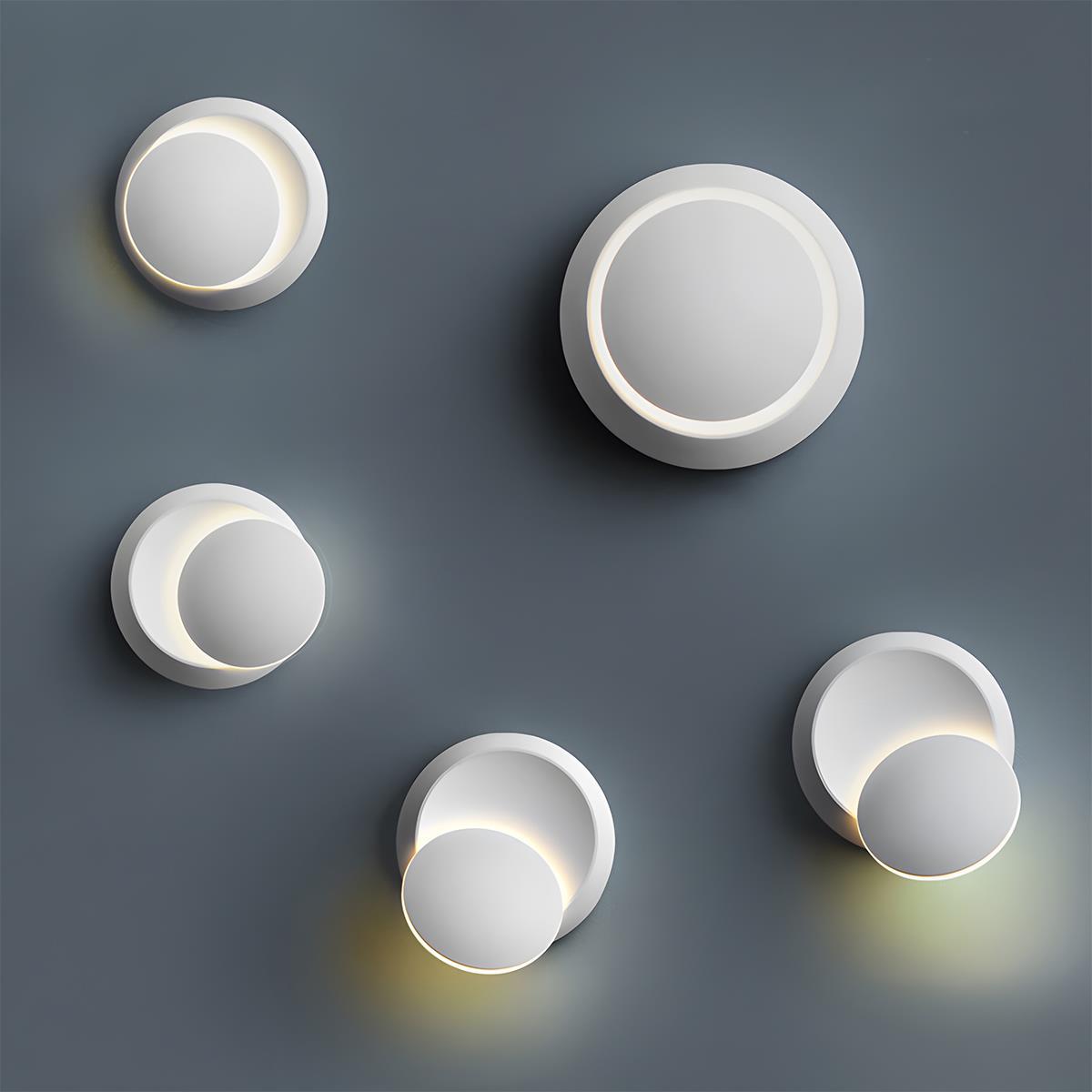 Modern Adjustable Moon Eclipse Creative LED Wall Sconce