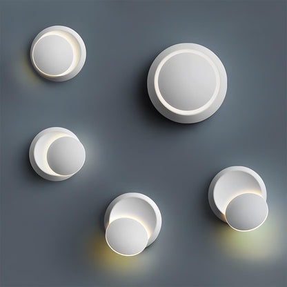 Modern Adjustable Moon Eclipse Creative LED Wall Sconce