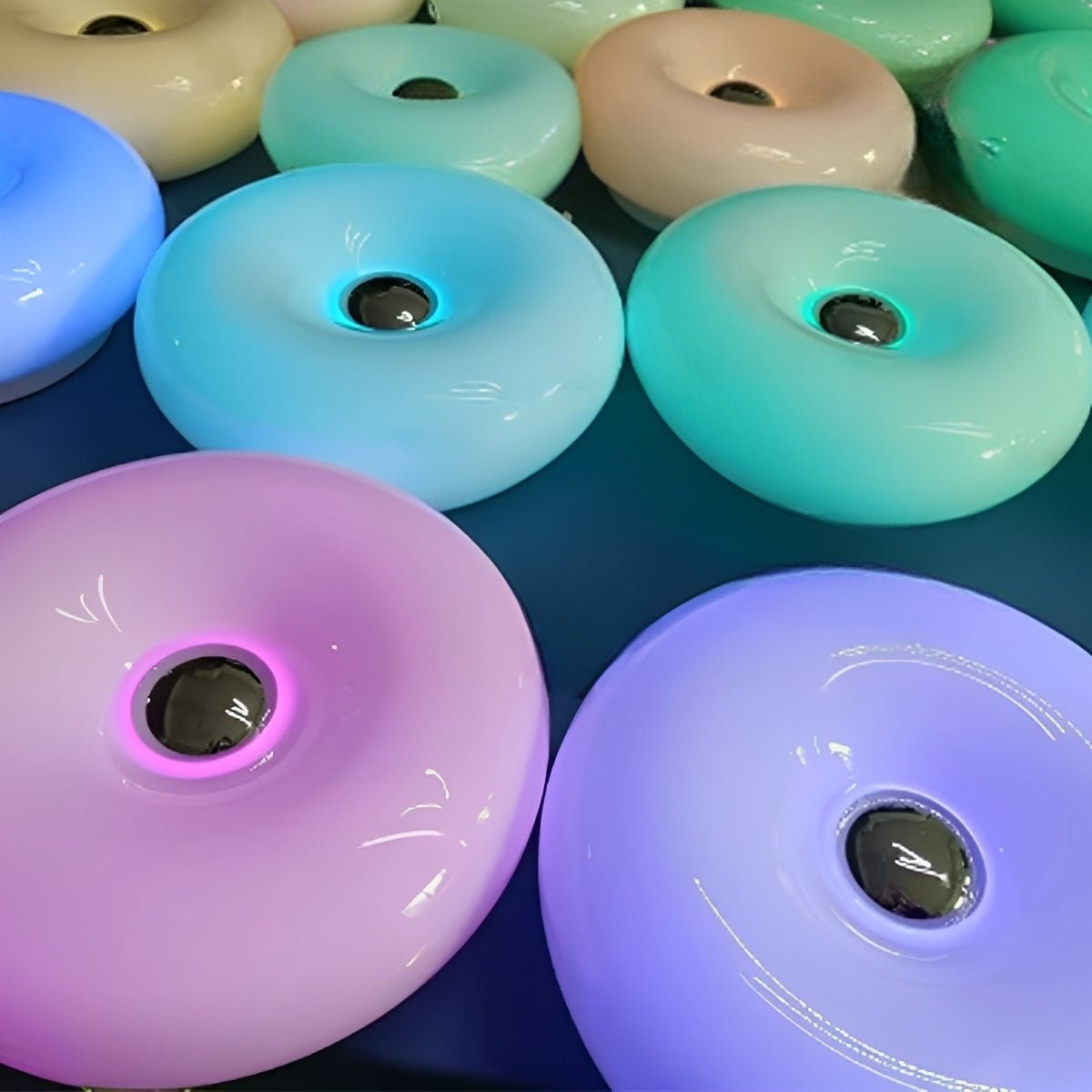 Modern Bauhaus Creative Donut LED Indoor Wall Sconces