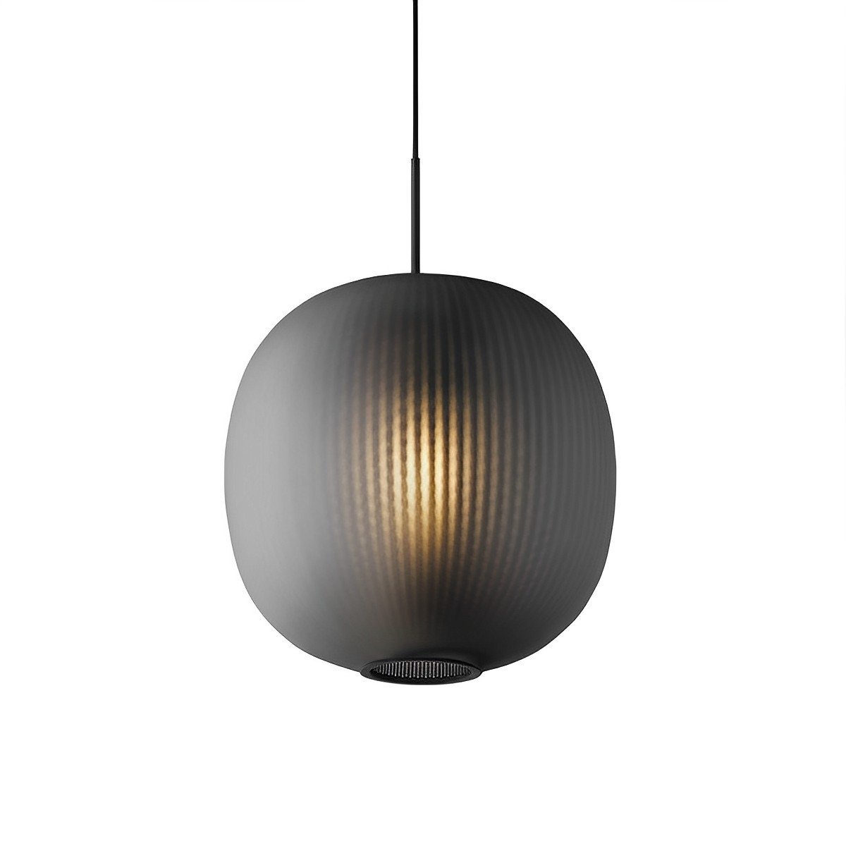Modern Cream Style Glass Lantern LED Indoor Pendant Lights