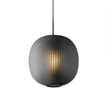 Modern Cream Style Glass Lantern LED Indoor Pendant Lights