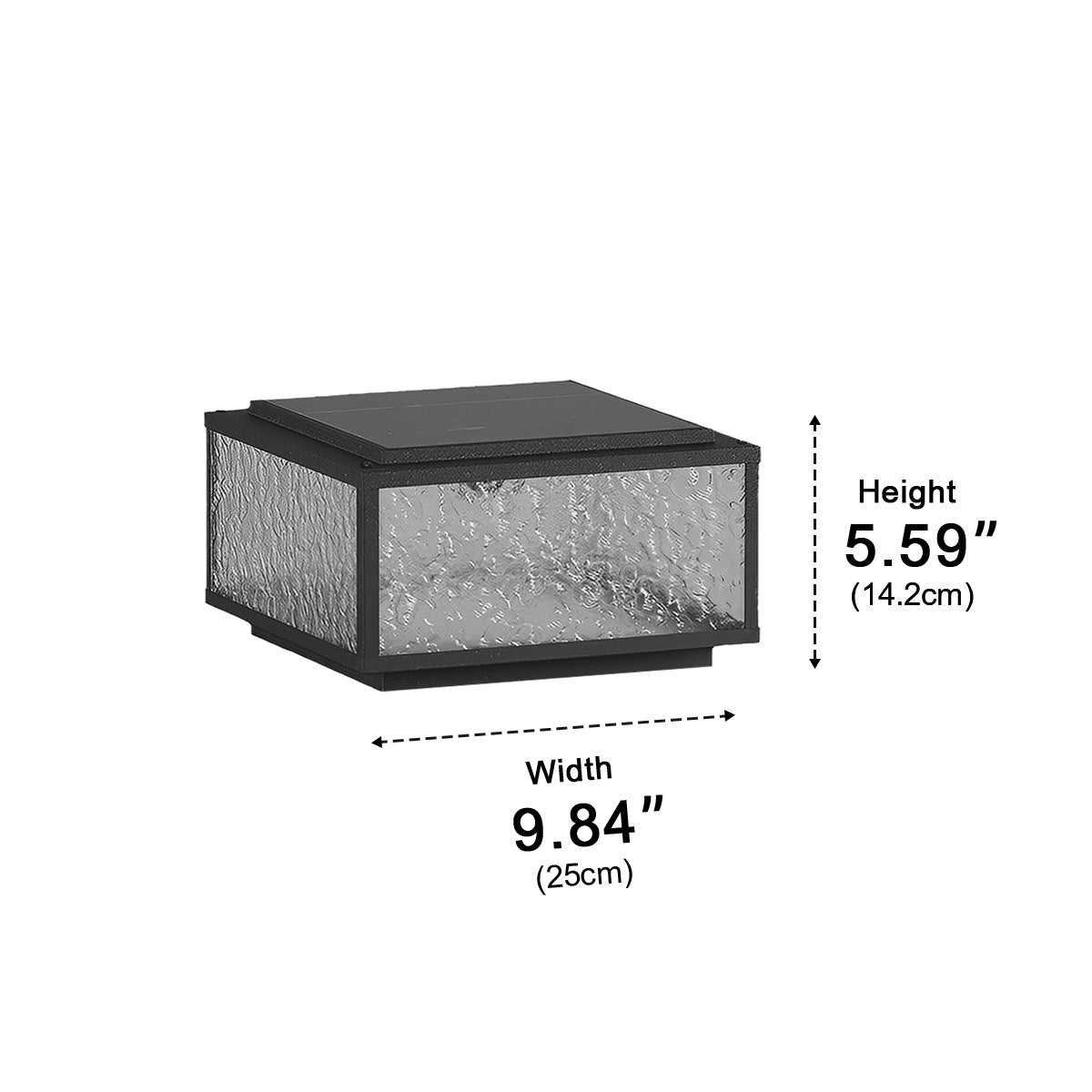 Modern LED Waterproof Outdoor Post Lights