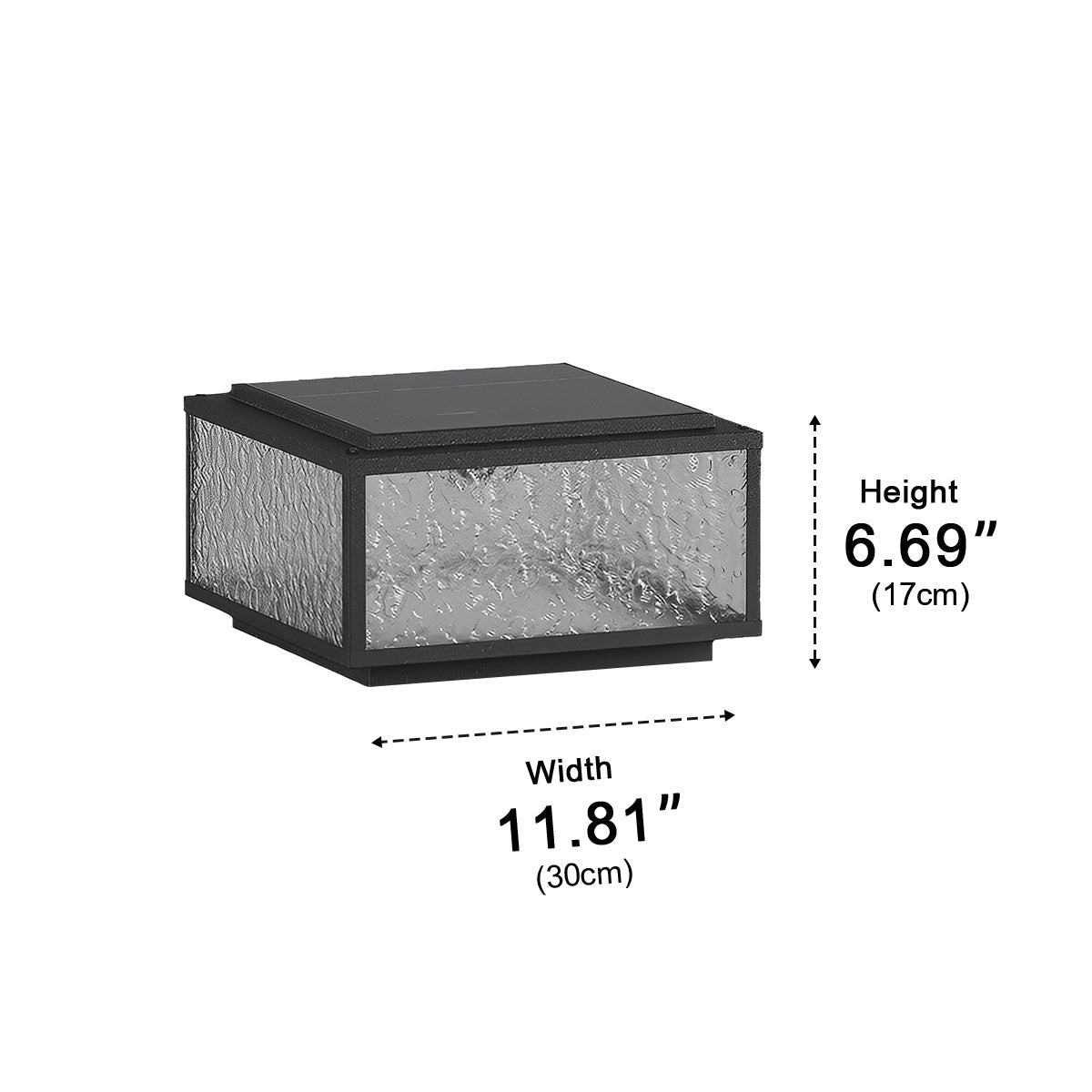 Modern LED Waterproof Outdoor Post Lights