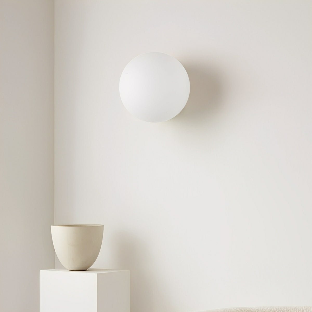 Modern Minimalist Bauhaus Globe Art Shade LED Wall Sconce
