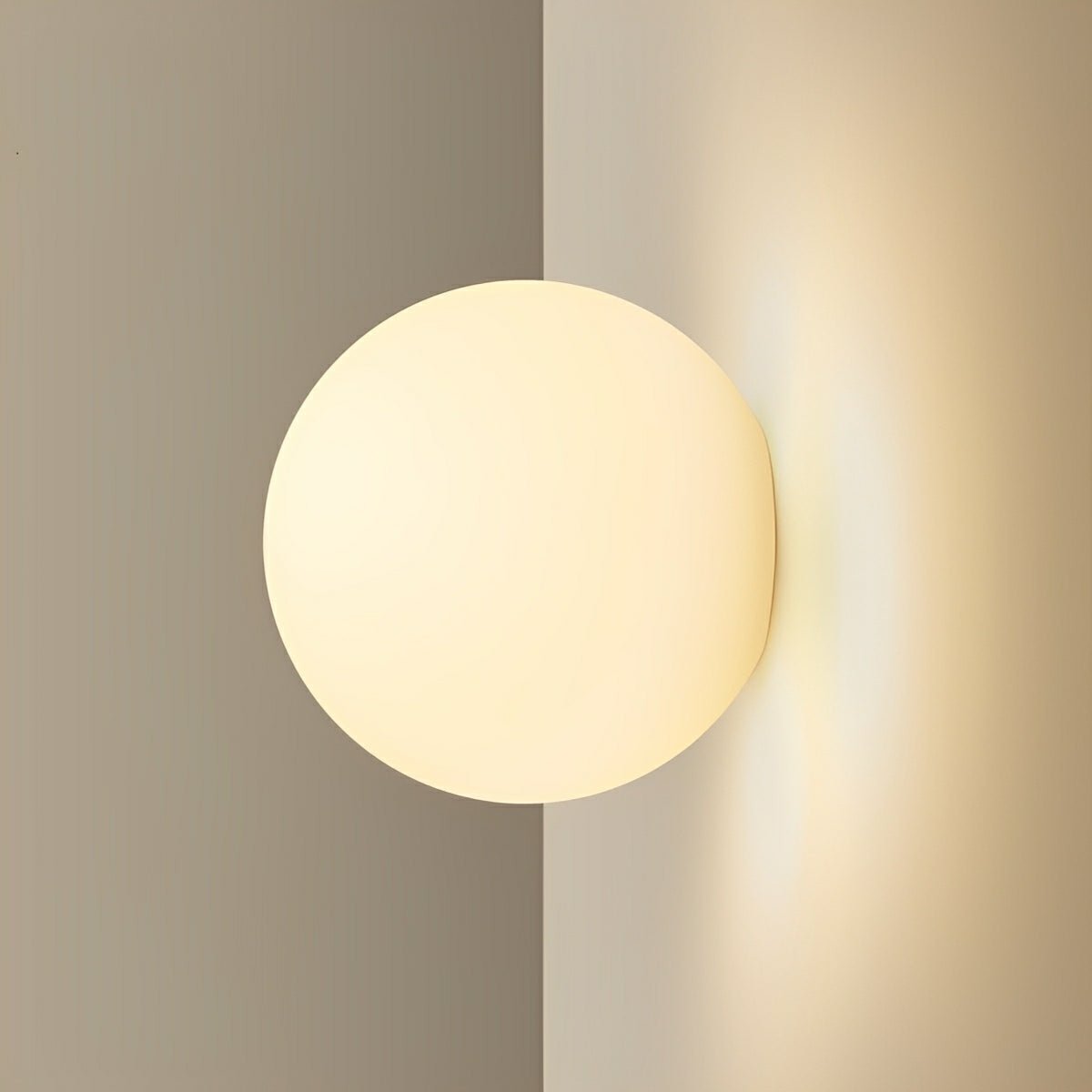 Modern Minimalist Bauhaus Globe Art Shade LED Wall Sconce