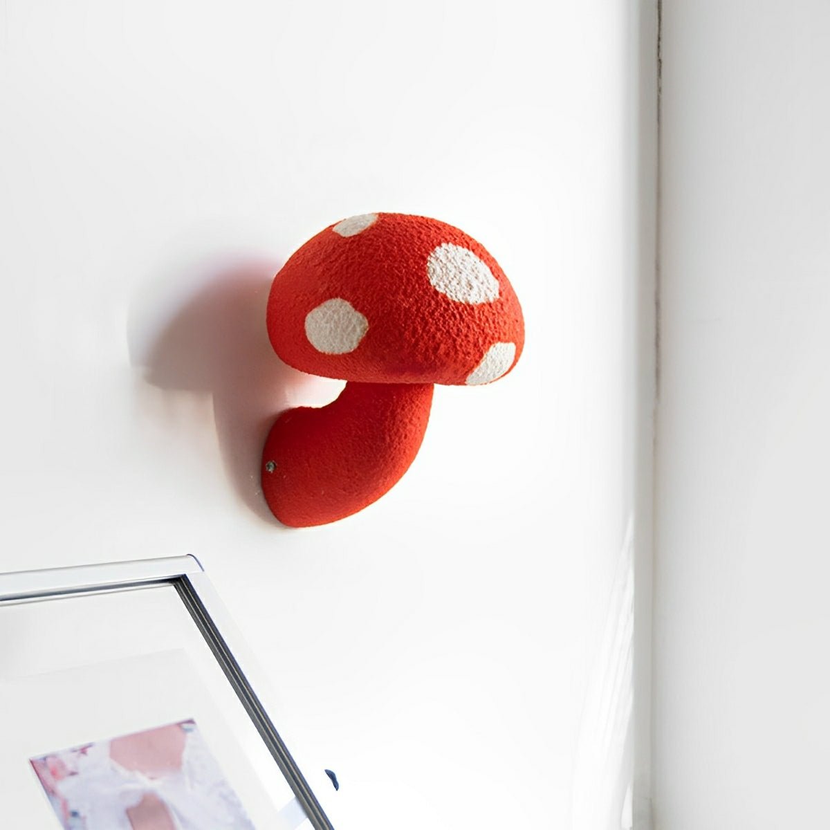 Modern Minimalist Creamy Style Mushrooms LED Wall Sconces