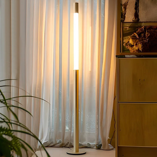 Modern Minimalist Cylinder Adjustable Lift LED Floor Lamp