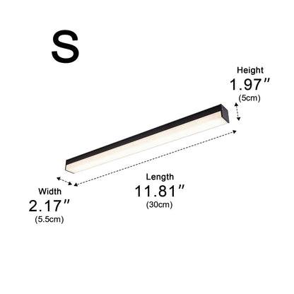 Modern Minimalist Dimming LED Long Strip Indoor Ceiling Light