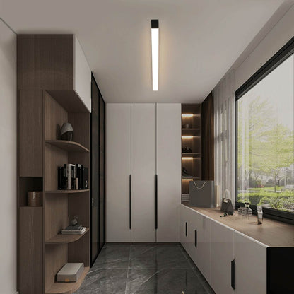 Modern Minimalist Dimming LED Long Strip Indoor Ceiling Light