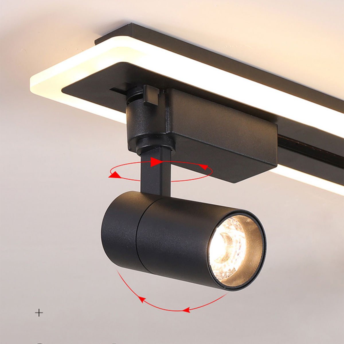 Modern Minimalist DIY Long Strip Track Spotlight LED Ceiling Light