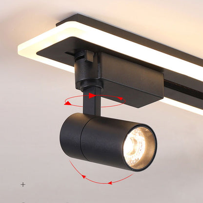 Modern Minimalist DIY Long Strip Track Spotlight LED Ceiling Light