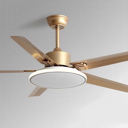 Modern Minimalist 6-Speed Reverse Stainless Steel Ceiling Fan
