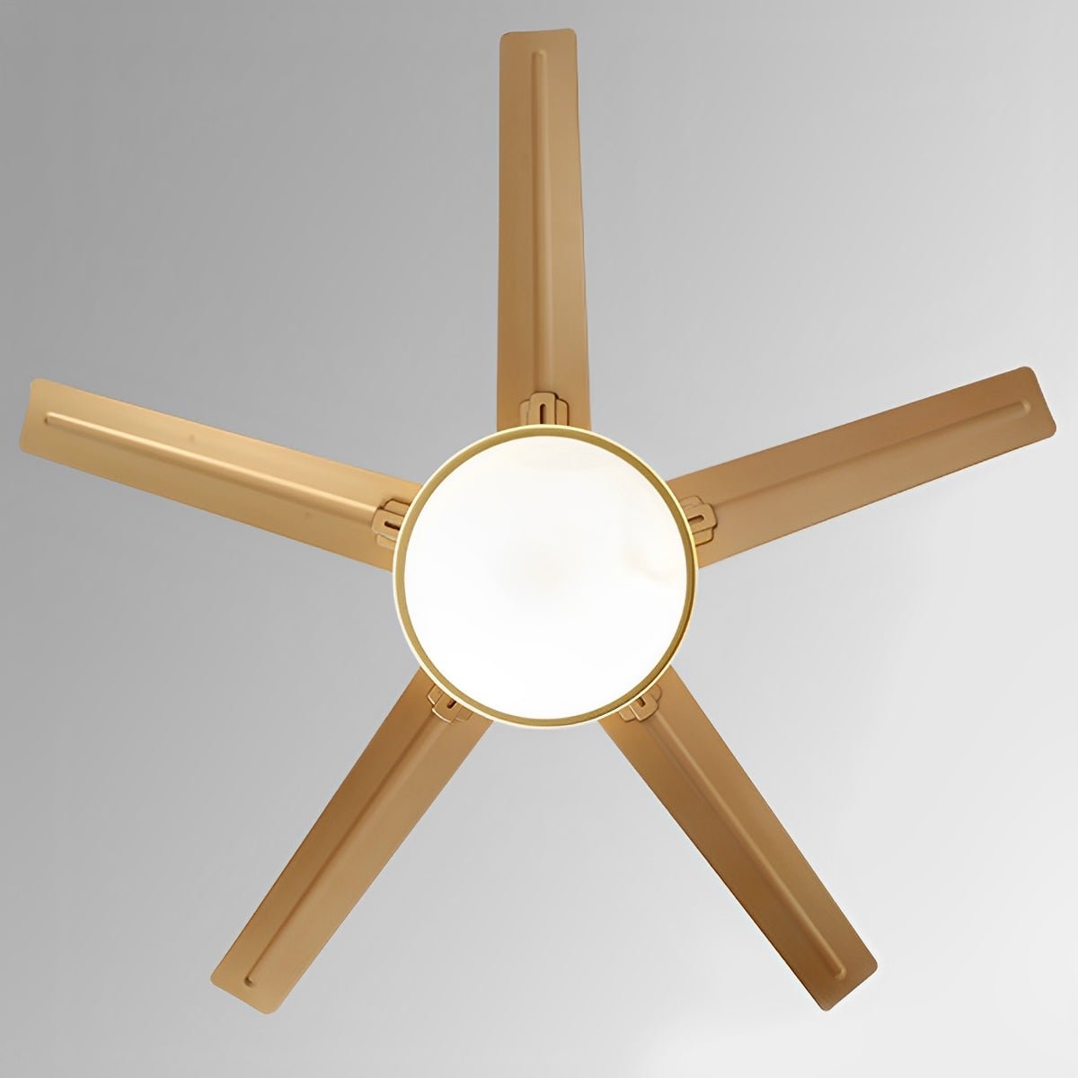 Modern Minimalist 6-Speed Reverse Stainless Steel Ceiling Fan