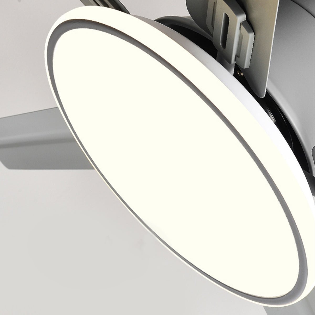 Modern Minimalist 6-Speed Reverse Stainless Steel Ceiling Fan