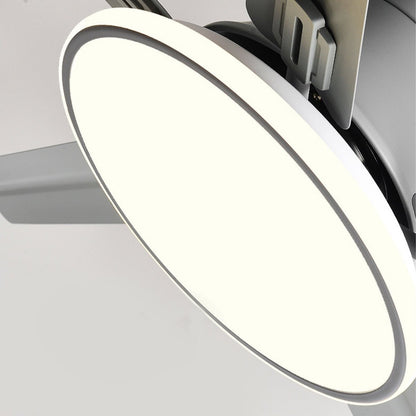 Modern Minimalist 6-Speed Reverse Stainless Steel Ceiling Fan