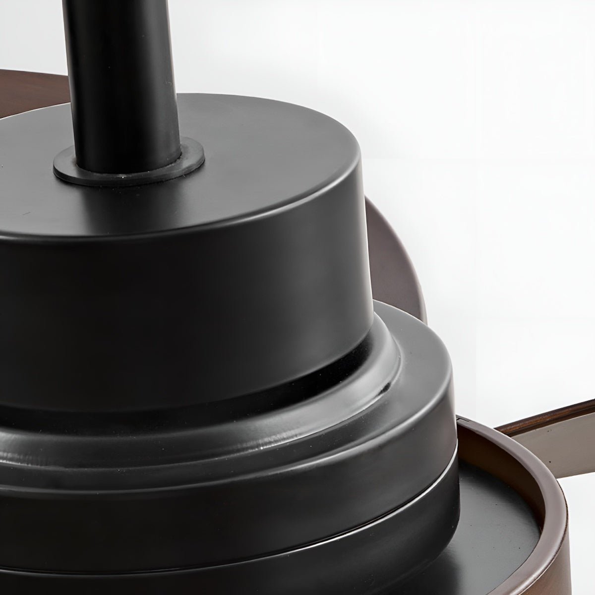 Modern Minimalist Geometric 6-Speed Reverse Ceiling Fan Light DC Motor