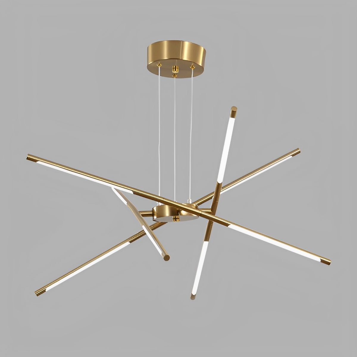 Modern Minimalist Geometric LED Long Strip Indoor Pendant Lights