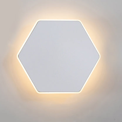 Modern Minimalist Geometric Touch Sensor LED Wall Sconce