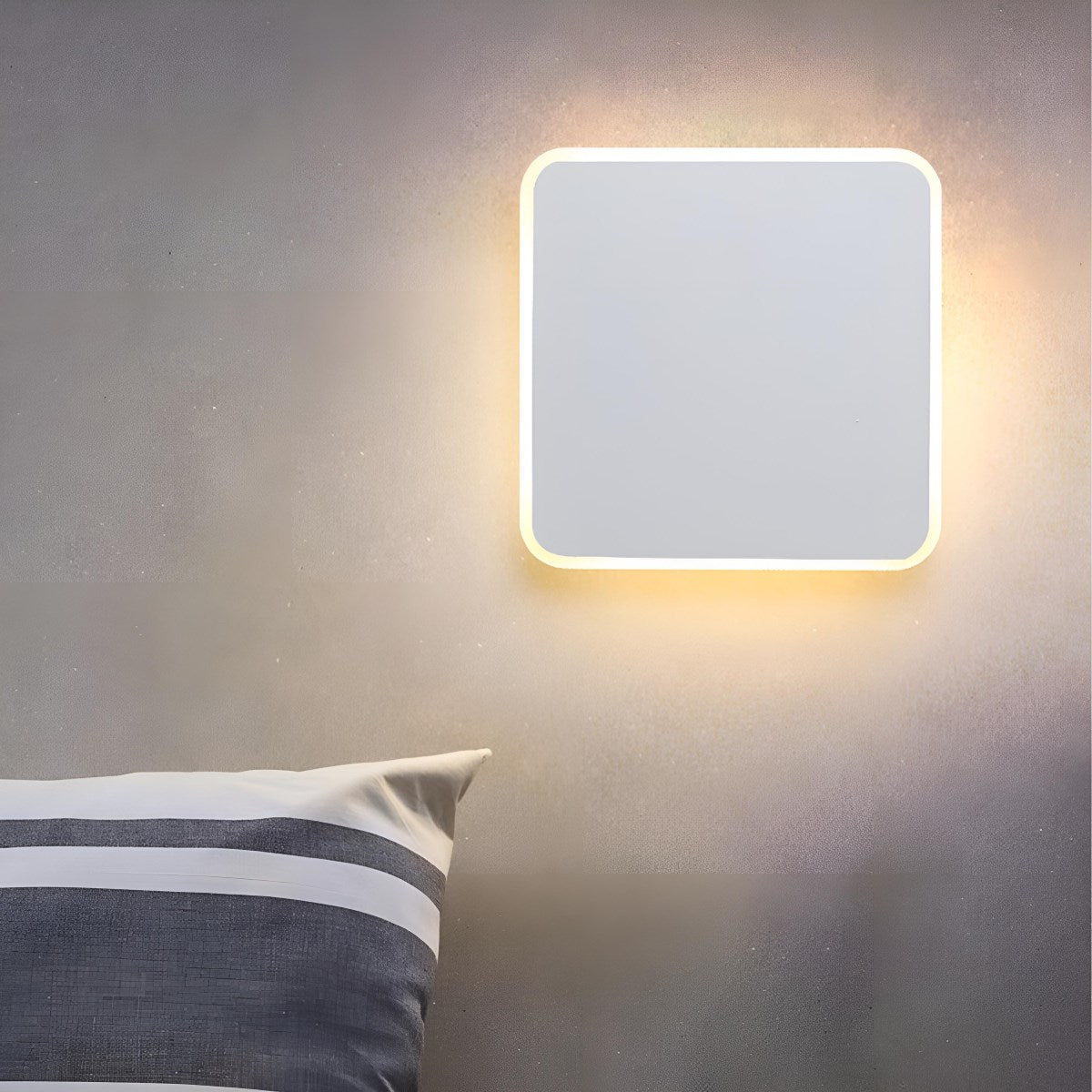 Modern Minimalist Geometric Touch Sensor LED Wall Sconce