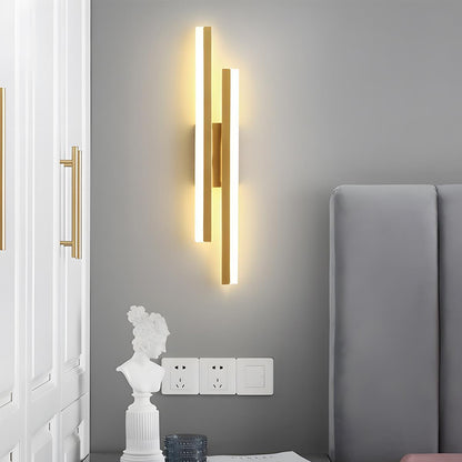 Modern Minimalist H-Shape Long Strip LED Wall Sconce