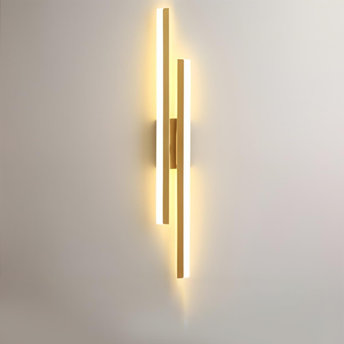Modern Minimalist H-Shape Long Strip LED Wall Sconce