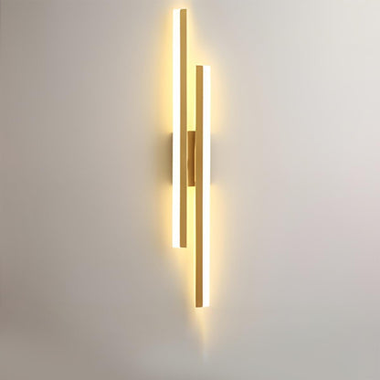Modern Minimalist H-Shape Long Strip LED Wall Sconce