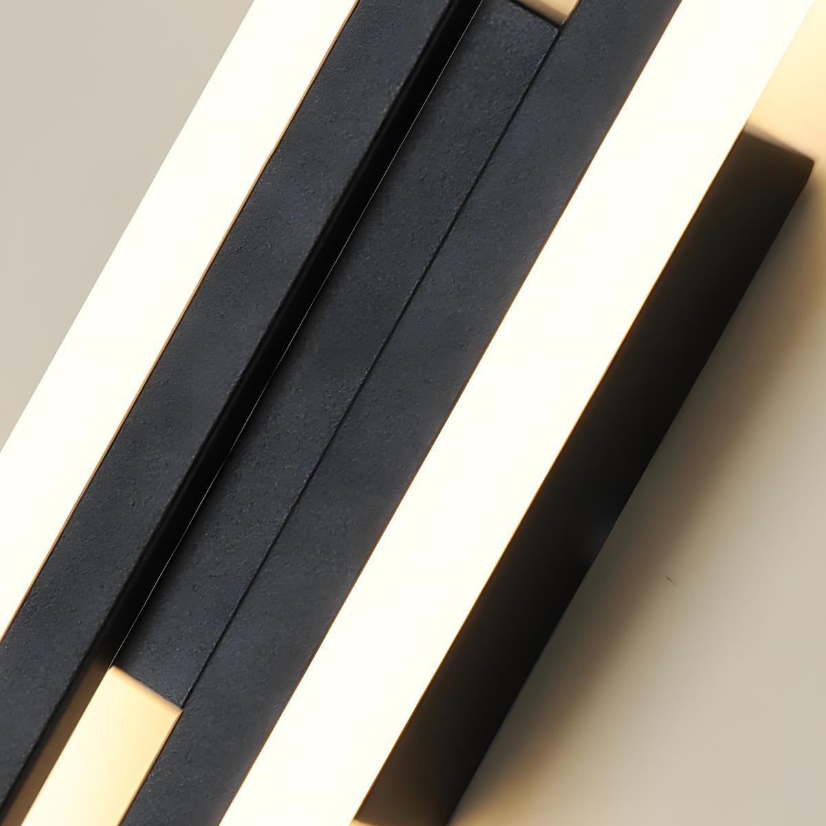 Modern Minimalist H-Shape Long Strip LED Wall Sconce